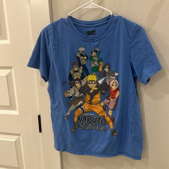 GUC Naruto Kakashi Graphic Screen Tee Short Sleeve T- Shirt Size S Small - Picture 6 of 9